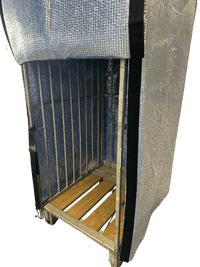 Herbruikbare thermohoes rolcontainer 85 x 70 x 155 cm met opklapdeur