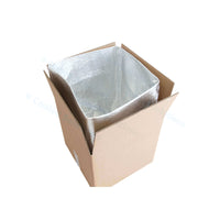 Thermodoos opvouwbaar - 350 x 350 x 350 mm + (6 Laags isolatiezak)