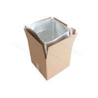 Thermodoos opvouwbaar - 400 x 400 x 400 mm + (6 Laags isolatiezak)